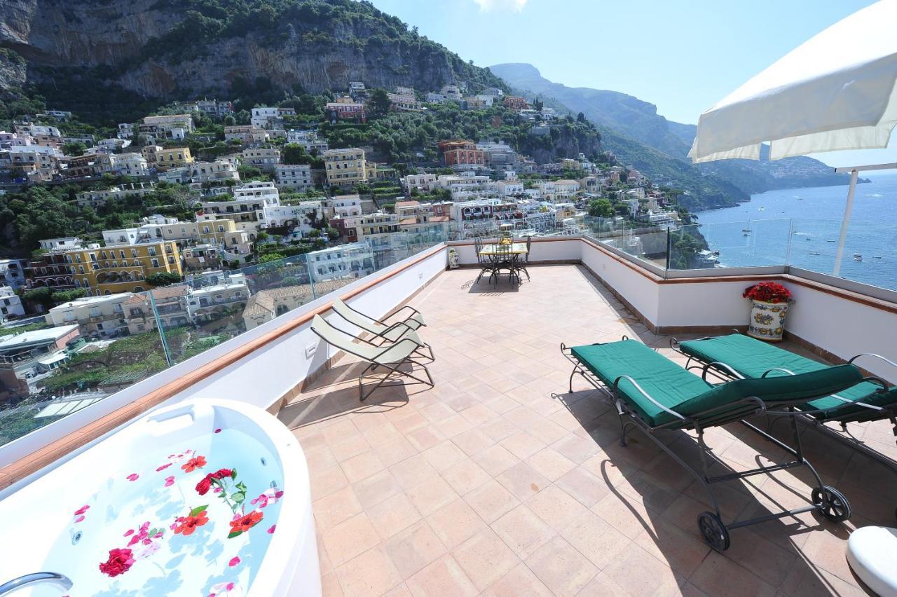 Appartamento Casa Patty...Breath-Taking View! Positano Esterno foto